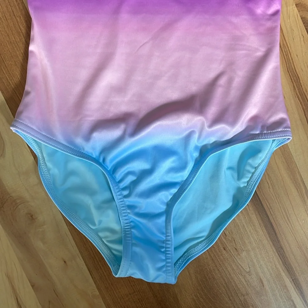 Justice Ombre Macrame Back Leotard - Various Sizes - Picture 3 of 10